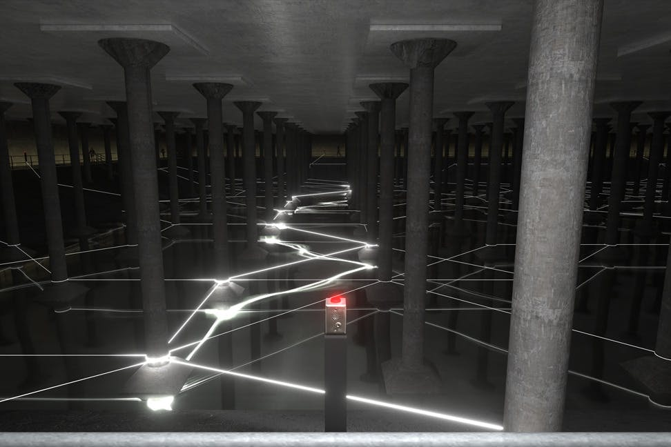 Buffalo Bayou Park Cistern: Undercurrents Art Installation Entry - Photo 1 of 8